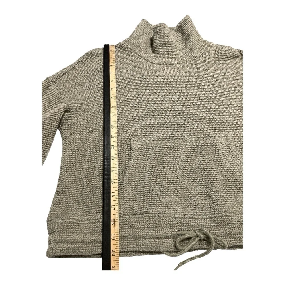 90 Degree by Reflex Olive Green Cowl Neck Sweater size L - Picture 9 of 12